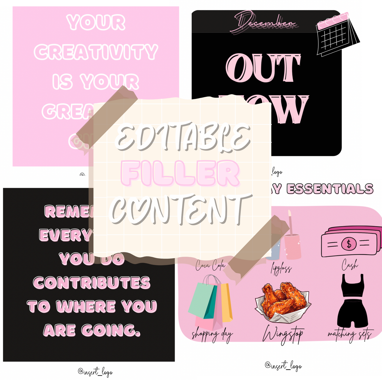 EDITABLE FILLER CONTENT